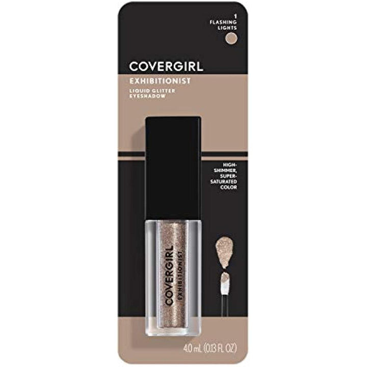 COVERGIRL Exhibitionist Liquid Glitter Eyeshadow #1 Flashing Lights - Suthern Picker