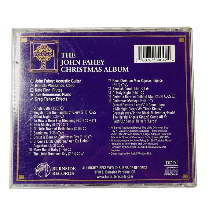 The John Fahey Christmas Album CD Folk Acoustic - Suthern Picker