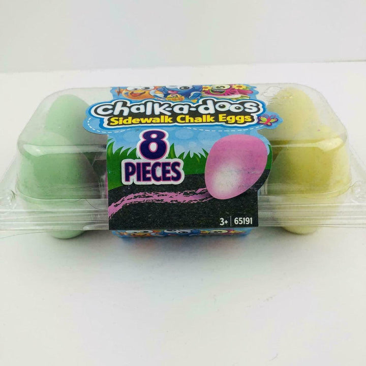 Chalk-a-Doos Sidewalk Chalk Eggs 8 Pieces Season 1 Easter - Suthern Picker