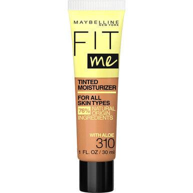 Maybelline Fit Me Tinted Moisturizer Natural Coverage Face Makeup #310 1 Count - Suthern Picker