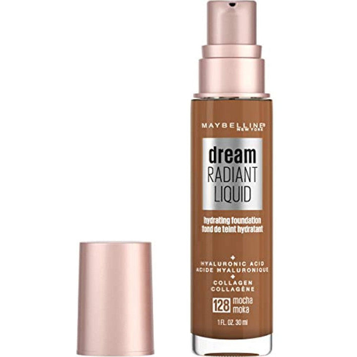 Maybelline Dream Radiant Liquid Medium Coverage Liquid Foundation 128 Mocha - Suthern Picker