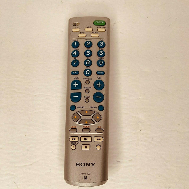 Sony RM-V302 Universal Programmable TV/VCR/Cable/Sat/DVD Remote Tested Working - Suthern Picker