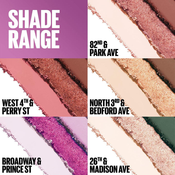 Maybelline New York Shadow Blocks Stacked Eye Shadow Trio 82nd & Park Ave - Suthern Picker