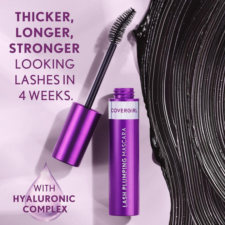 COVERGIRL Simply Ageless Lash Plumping Mascara #115 Dark Brown Pack of 1 - Suthern Picker