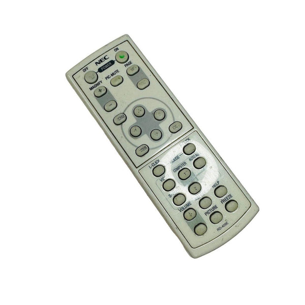 NEC RD-409E LCD Projector Remote Control White for VT670 VT676 VT575 VT470 - Suthern Picker