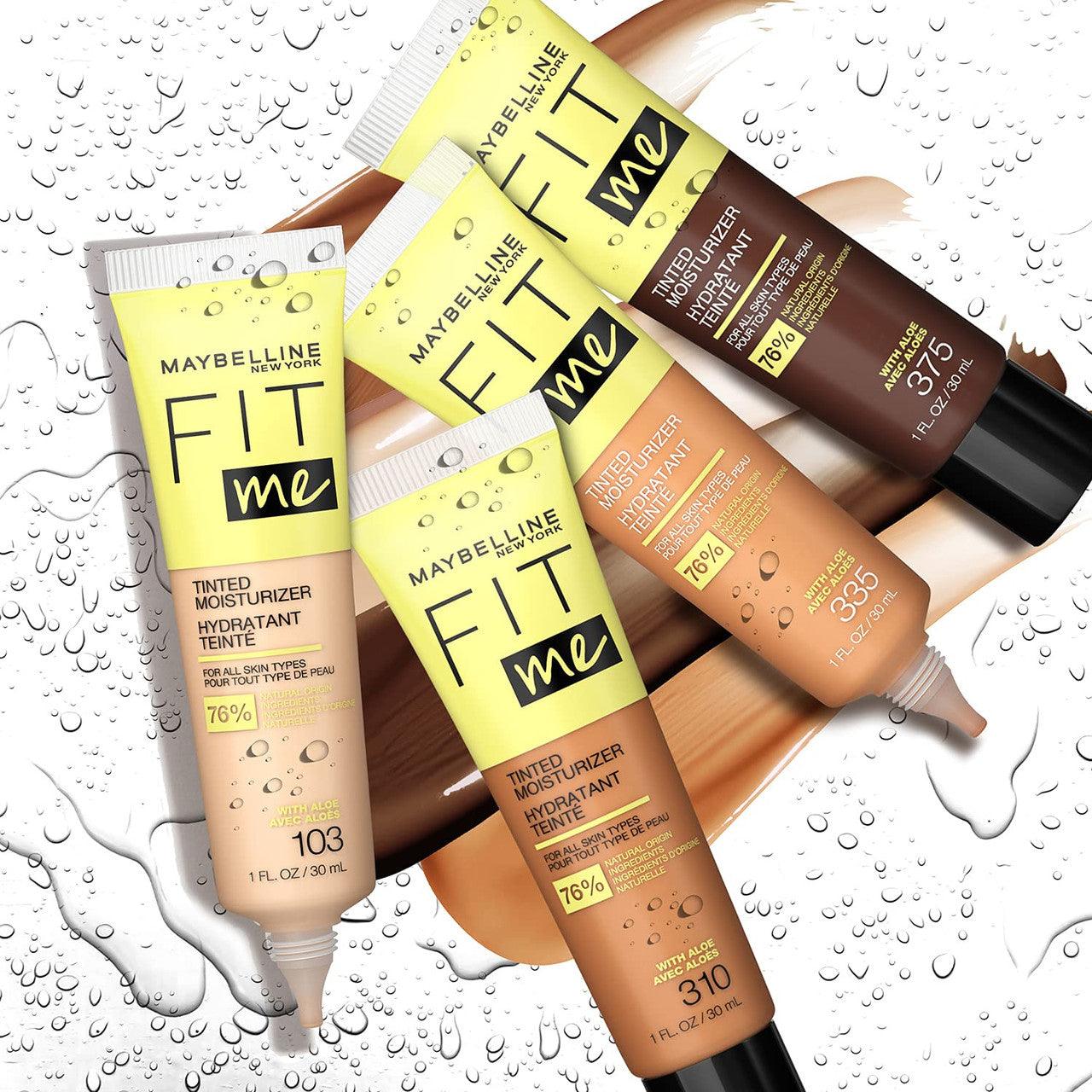 Maybelline Fit Me Tinted Moisturizer Natural Coverage Face Makeup #310 1 Count - Suthern Picker