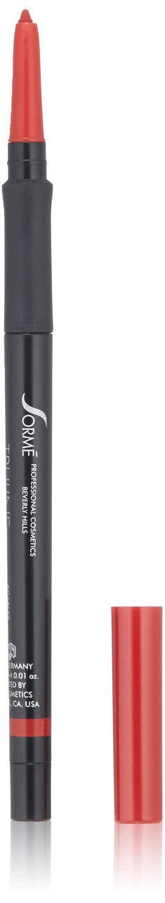 Sorme' Treatment Cosmetics Truline Mechanical Lipliner MPL04 Scarlet 0.01 oz. - Suthern Picker