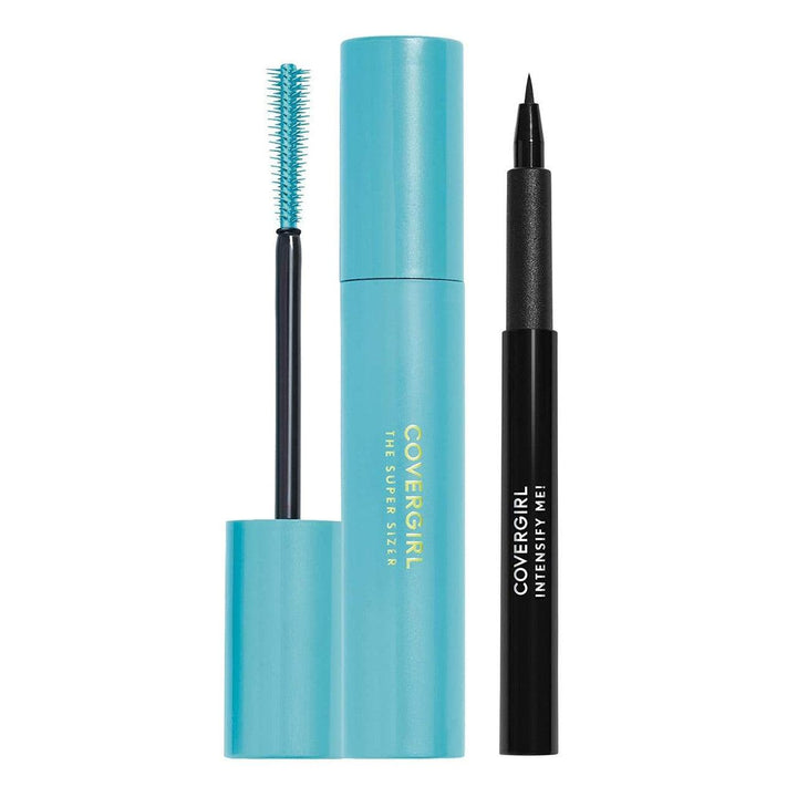 Covergirl Super Sizer Mascara Intensify Me Eye Liner Very Black Intense Black - Suthern Picker