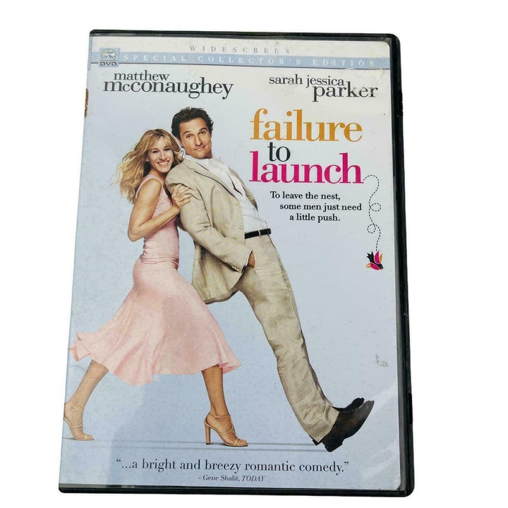 Failure to Launch DVD 2006 Widescreen Matthew MConaughey Sarah Jessica Parker - Suthern Picker