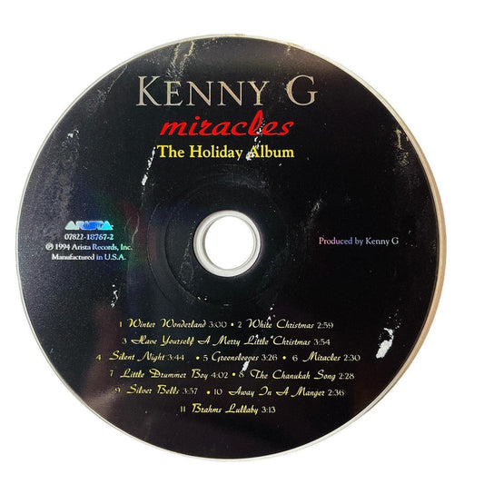 Miracles: The Holiday Album by Kenny G CD Oct-1995 Arista - Suthern Picker