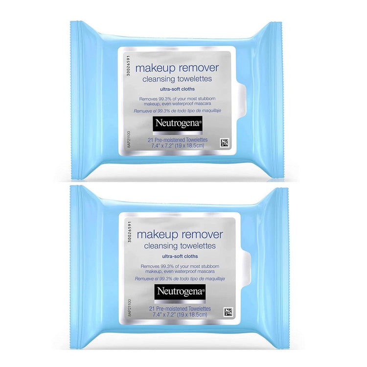 Neutrogena Makeup Remover Cleansing Towelettes 21 Sheets - Suthern Picker