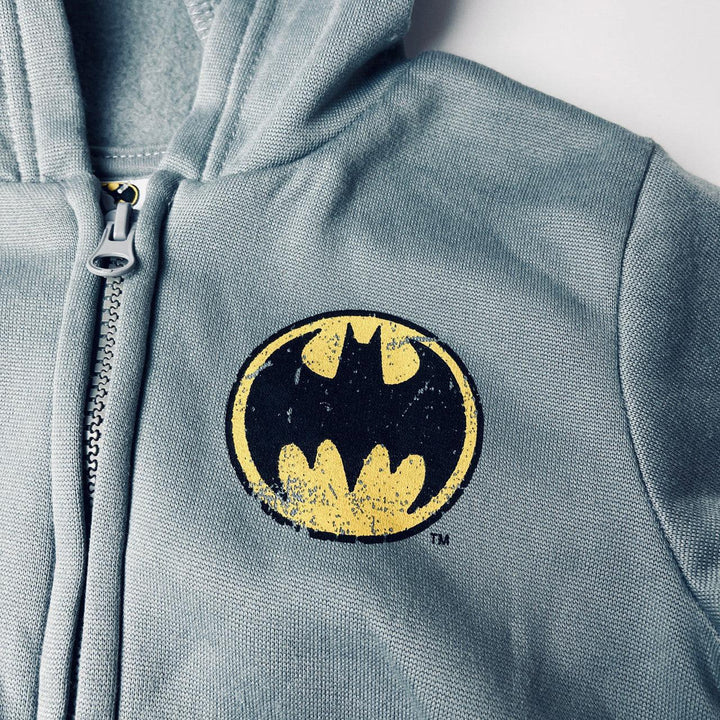 Boys 2T Batman Hoodie Sweat Shirt Gray New With Tags NWT - Suthern Picker