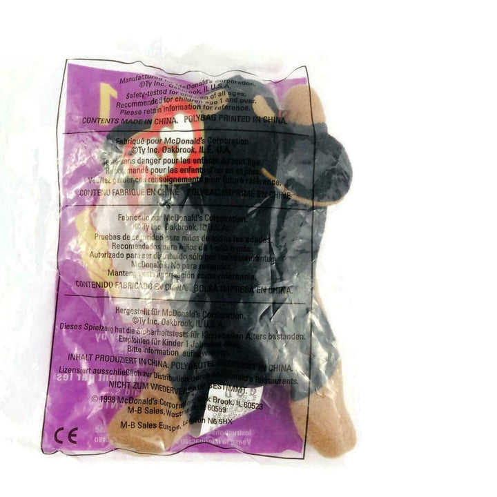 McDonald's Ty Doby #1 Beanie Baby 1998 New In Package - Suthern Picker