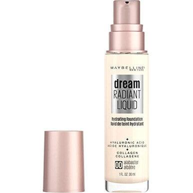 Maybelline Dream Radiant Liquid Lightweight Liquid Foundation Alabaster 00 - Suthern Picker