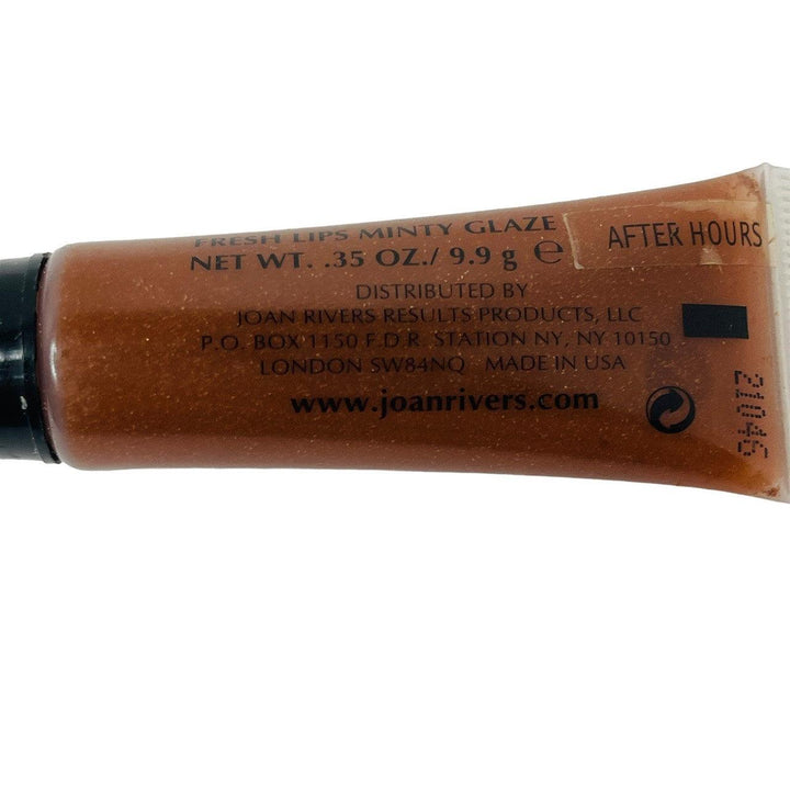 Joan Rivers BEAUTY Fresh Lips Minty Glaze After Hours .35oz Tube - Suthern Picker