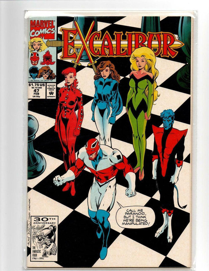 Excalibur #47 Marvel Comics Comic Book FEB 1992 Technet & Kylun 1st Cerise - Suthern Picker