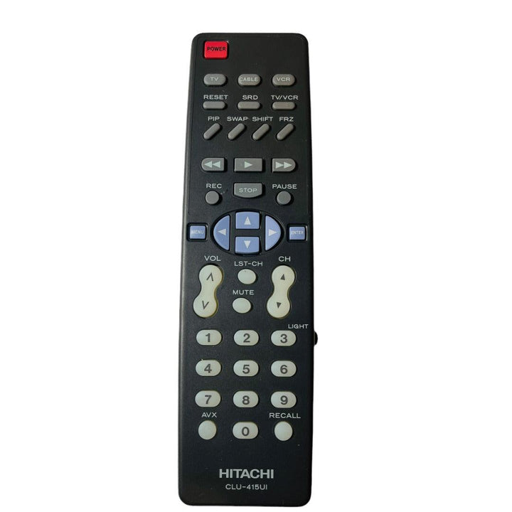 Hitachi CLU-415UI Genuine OEM Remote Control Tested Works NO BACK - Suthern Picker