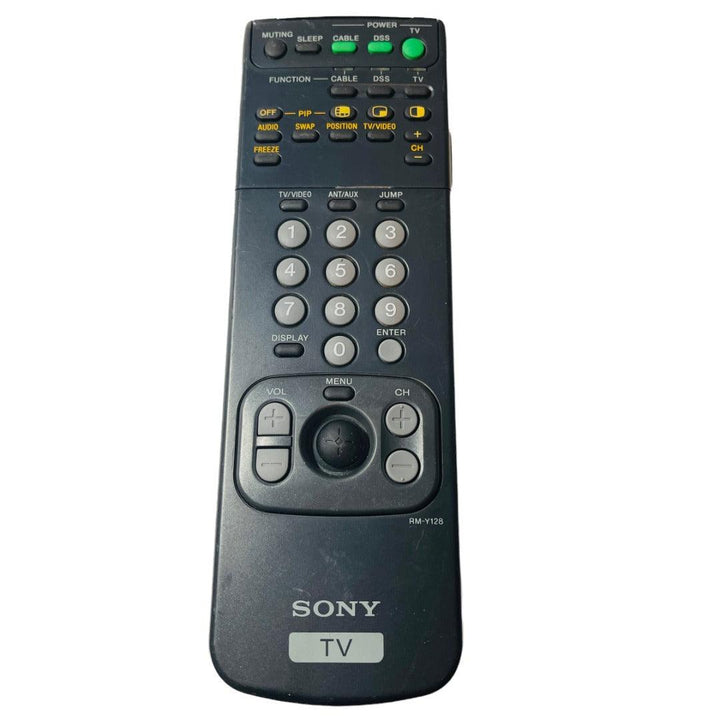 Sony TV Remote Control RM-Y128 Original Remote Control Tested and Works NO BACK - Suthern Picker