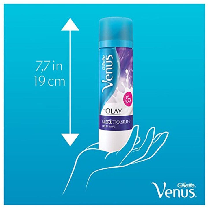 Gillette Venus with Olay UltraMoisture Violet Swirl Women’s 6oz Shave Gel - Suthern Picker