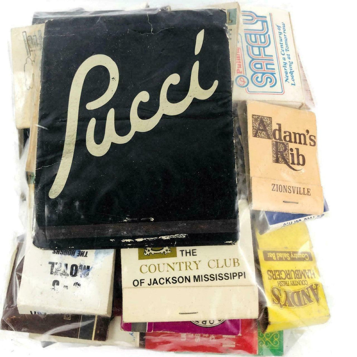 Lot Of Vintage Matchbooks Lobo Lounge Long Beach Steak & Shake Silverbird - Suthern Picker