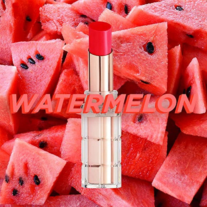 L'Oreal Paris Makeup Colour Riche Plump and Shine Lipstick Watermelon Plump 102 - Suthern Picker