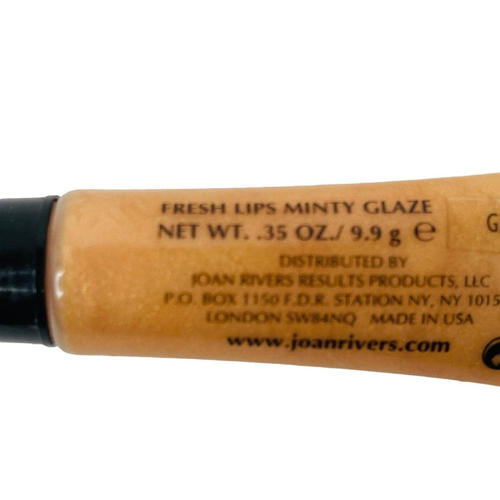 Joan Rivers BEAUTY Fresh Lips Minty Glaze Gilt Trip .35oz Tube - Suthern Picker