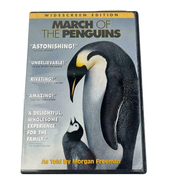 March of the Penguins DVD 2005 Widescreen Morgan Freeman - Suthern Picker