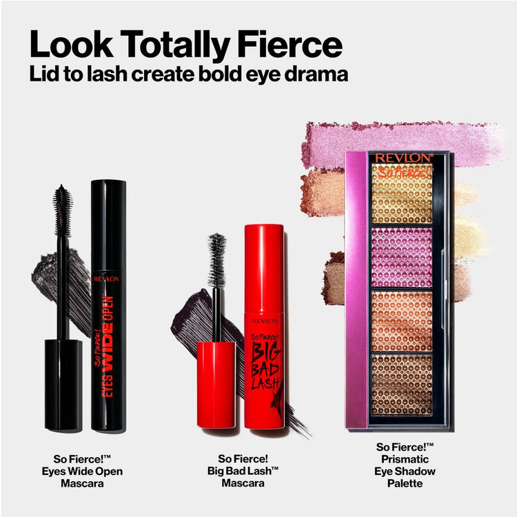 Revlon So Fierce Eyes Wide Open Mascara Push-up Brush 103 Black Brown 0.24 fl oz