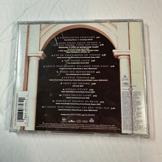 Alabama Twentieth Century CD Album Classic Country 1999