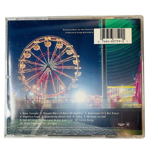 America Town Five for Fighting Audio CD GOOD
