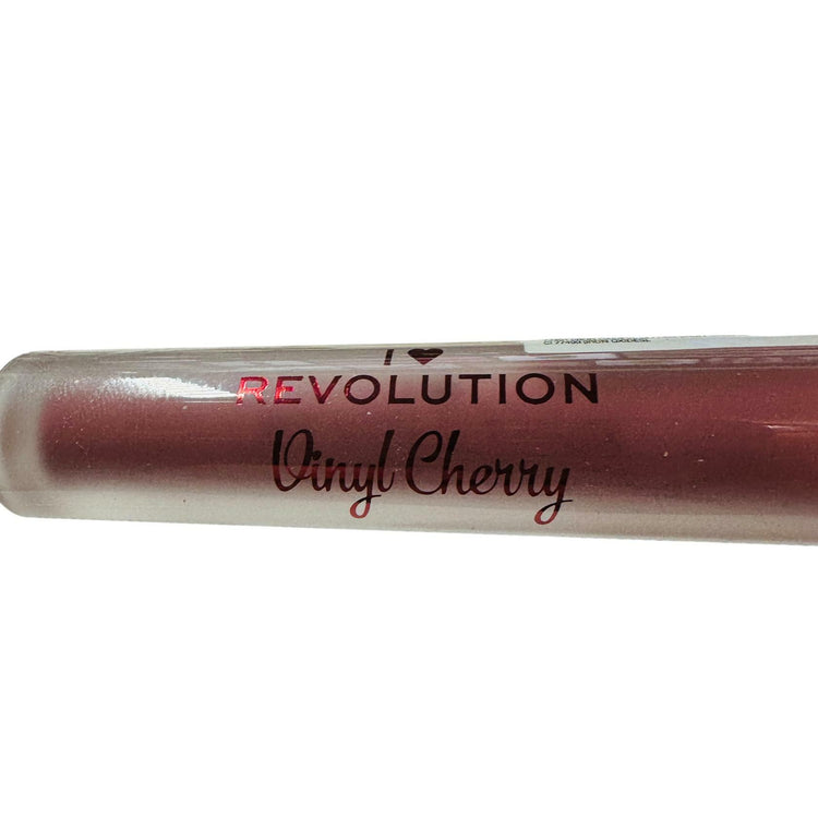 I Heart Revolution Vinyl Cherry Liquid Lipstick Shade CHERRY BAKEWELL