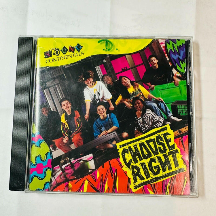 The Young Continentals Choose Right Audio CD 1990s Vibrant Cover
