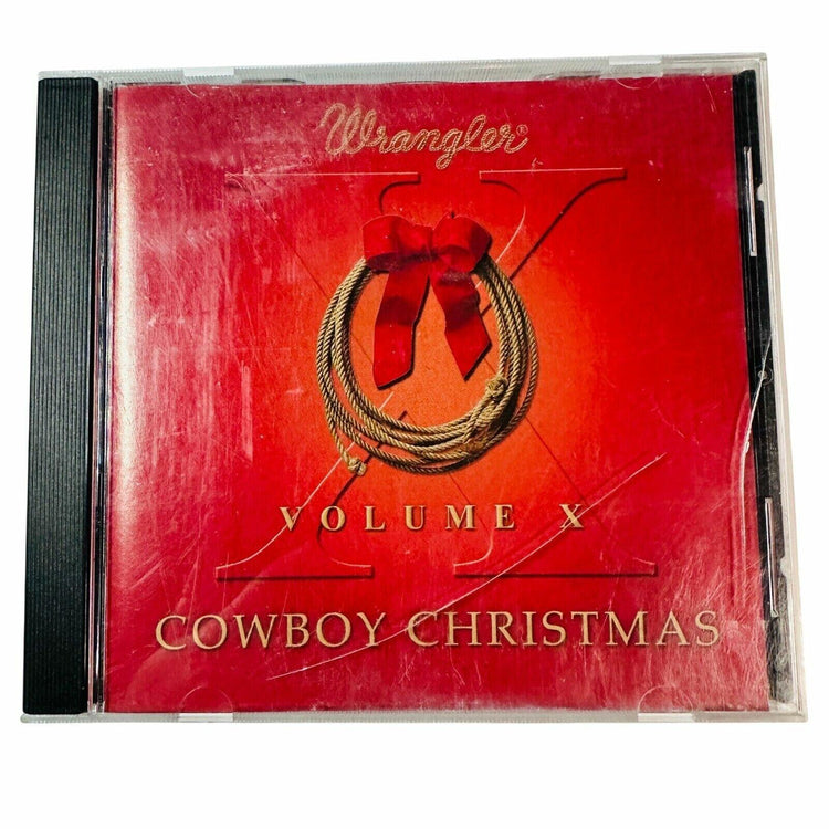 Wrangler Volume X Cowboy Christmas CD George Strait Toby Keith Vince Gill