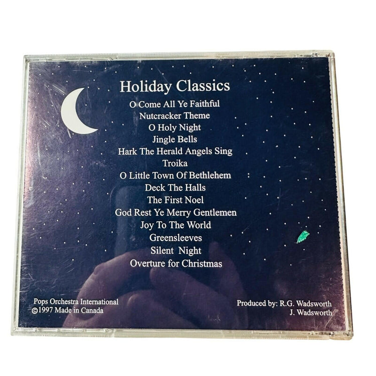 Merry Christmas Holiday Classics CD By Precision Media Group Pops Orchestra