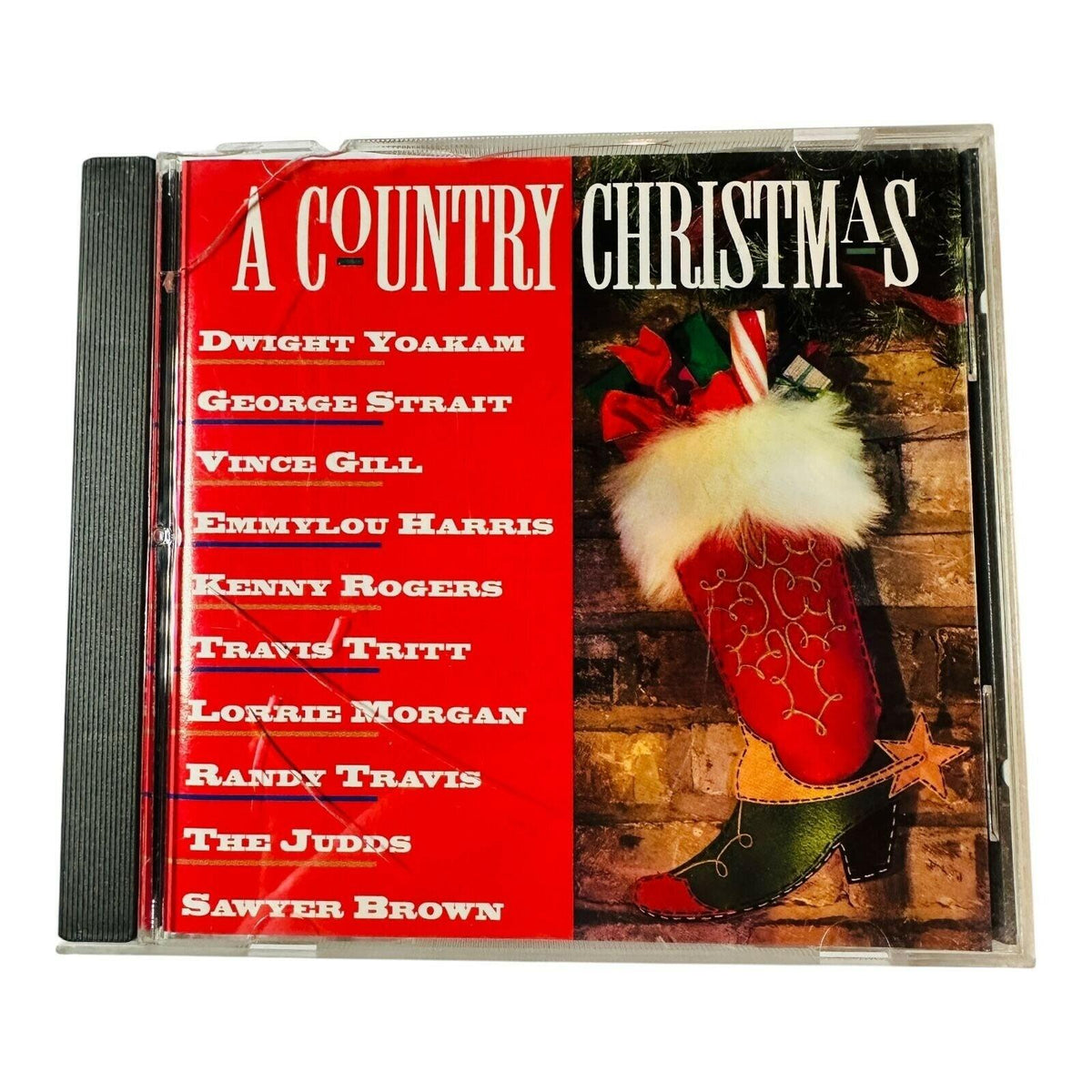 A Country Christmas CD Featuring Dwight Yoakam George Strait Vince Gill & More