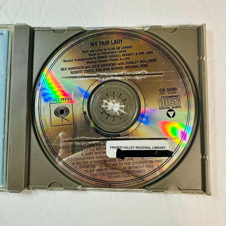 My Fair Lady Original Soundtrack CD With Rex Harrison & Julie Andrews