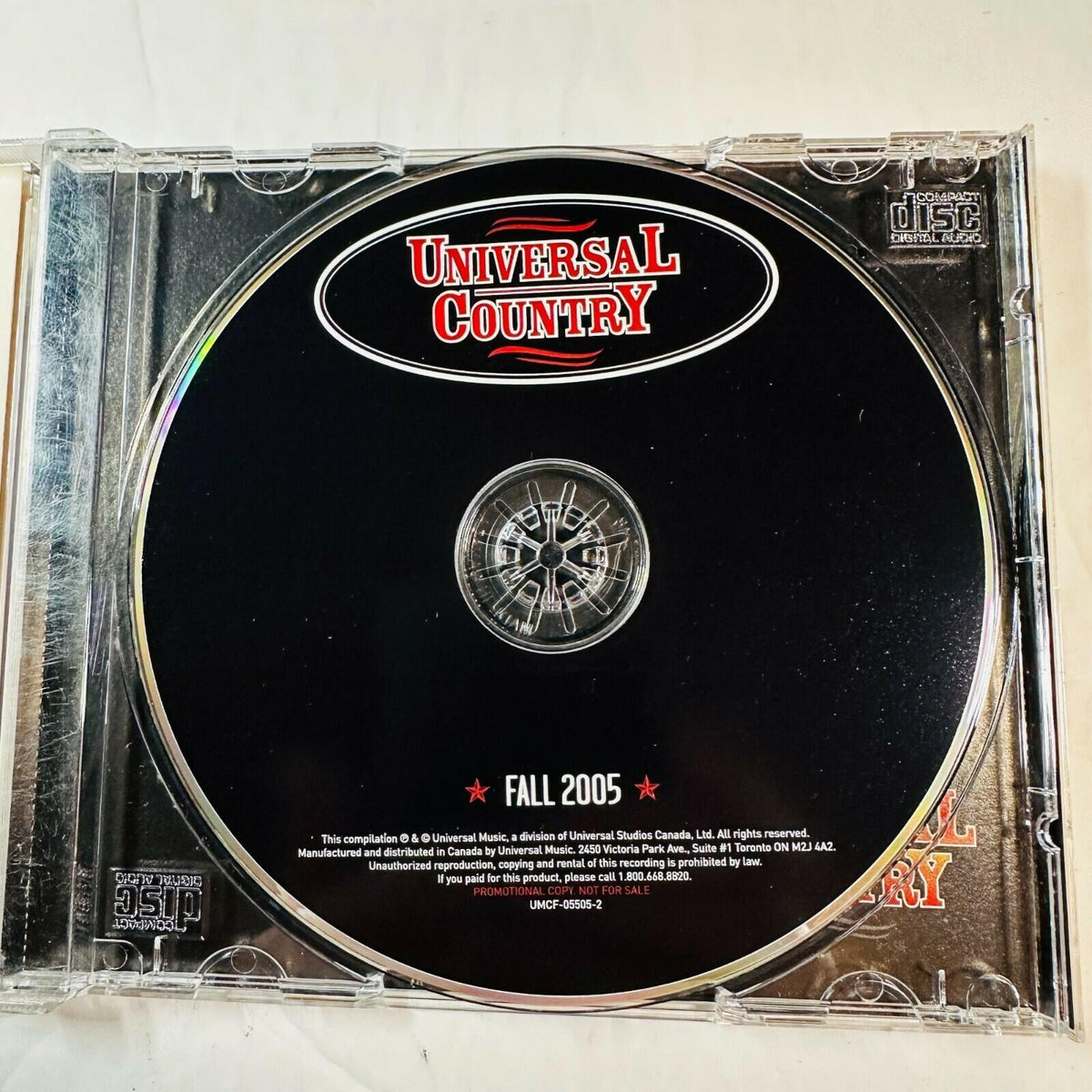 Universal Country Fall 2005 Music CD Album Various Artists