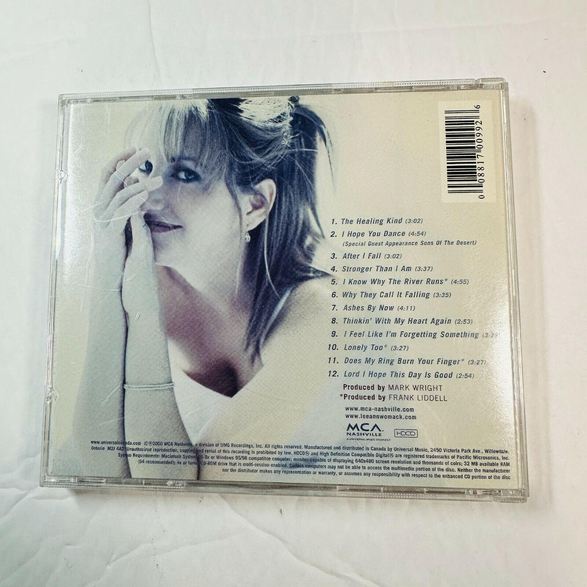 LeeAnn Womack "I Hope You Dance" CD Album Enhanced Country Music MCA Nashville