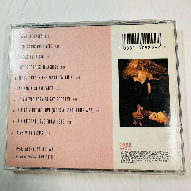 Wynonna Self-Titled CD Album 1992 MCA Records Country I Saw The Light
