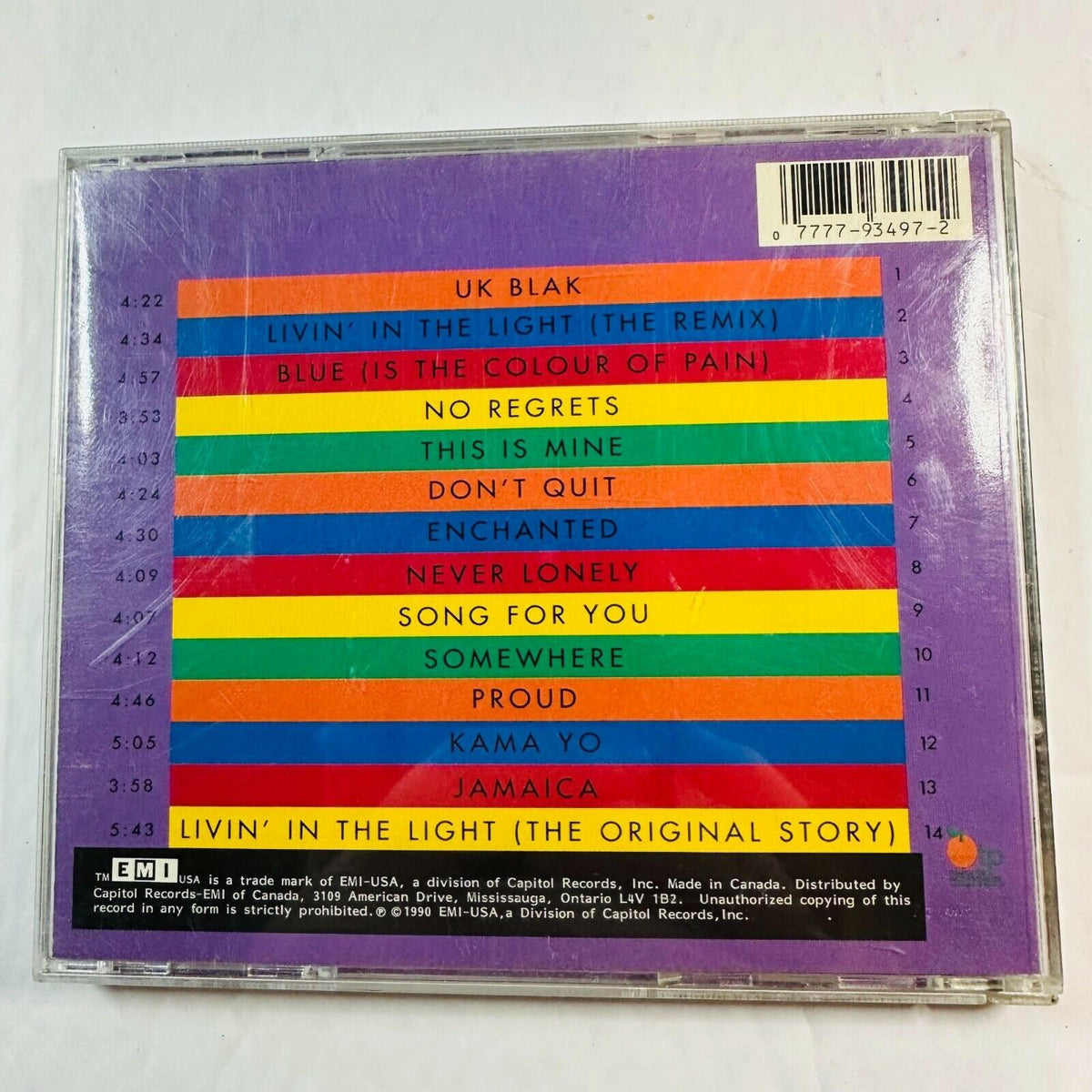 Caron Wheeler "UK Blak" Album CD Proud Jamaica R&B