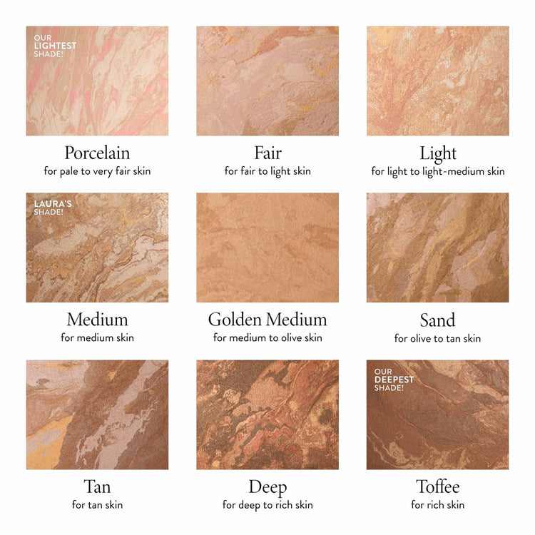 LAURA GELLER NEW YORK Foundation Porcelain Build Sheer to Light Coverage Satin