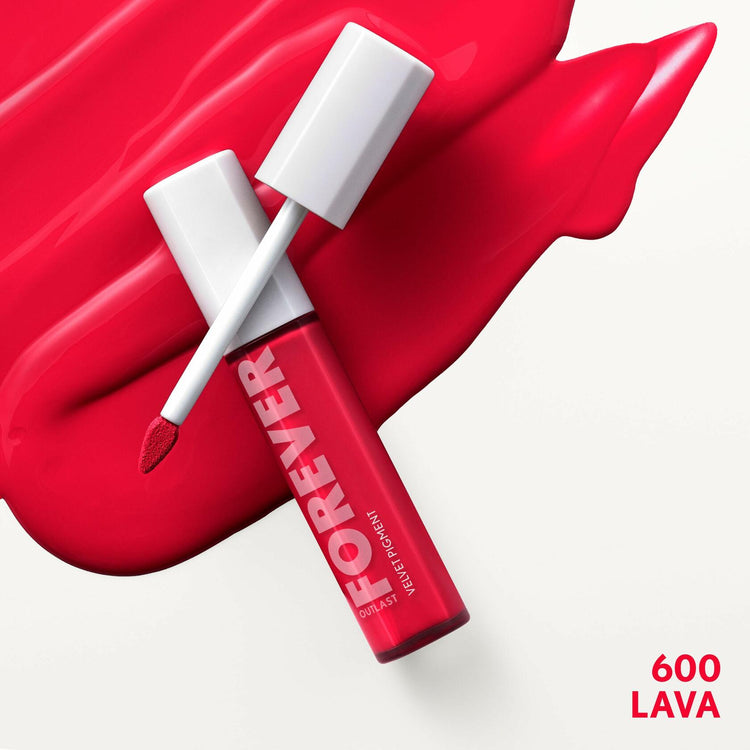 CoverGirl Outlast Forever Velvet Pigment 600 Lava Matte Lipstick 0.30oz