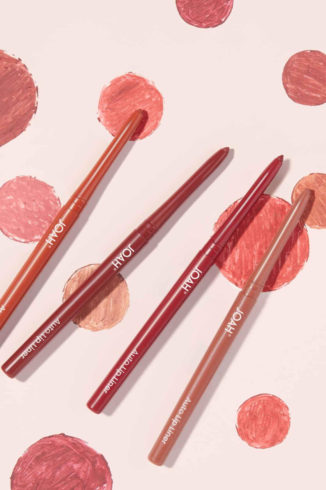 JOAH Auto Lip Liner Creamy Lip Pencil with Matte Finish or Full Lip Wear