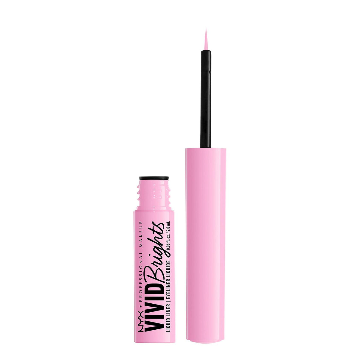 NYX PROFESSIONAL MAKEUP Vivid Brights Liquid Eyeliner Precise Tip Sneaky Pink