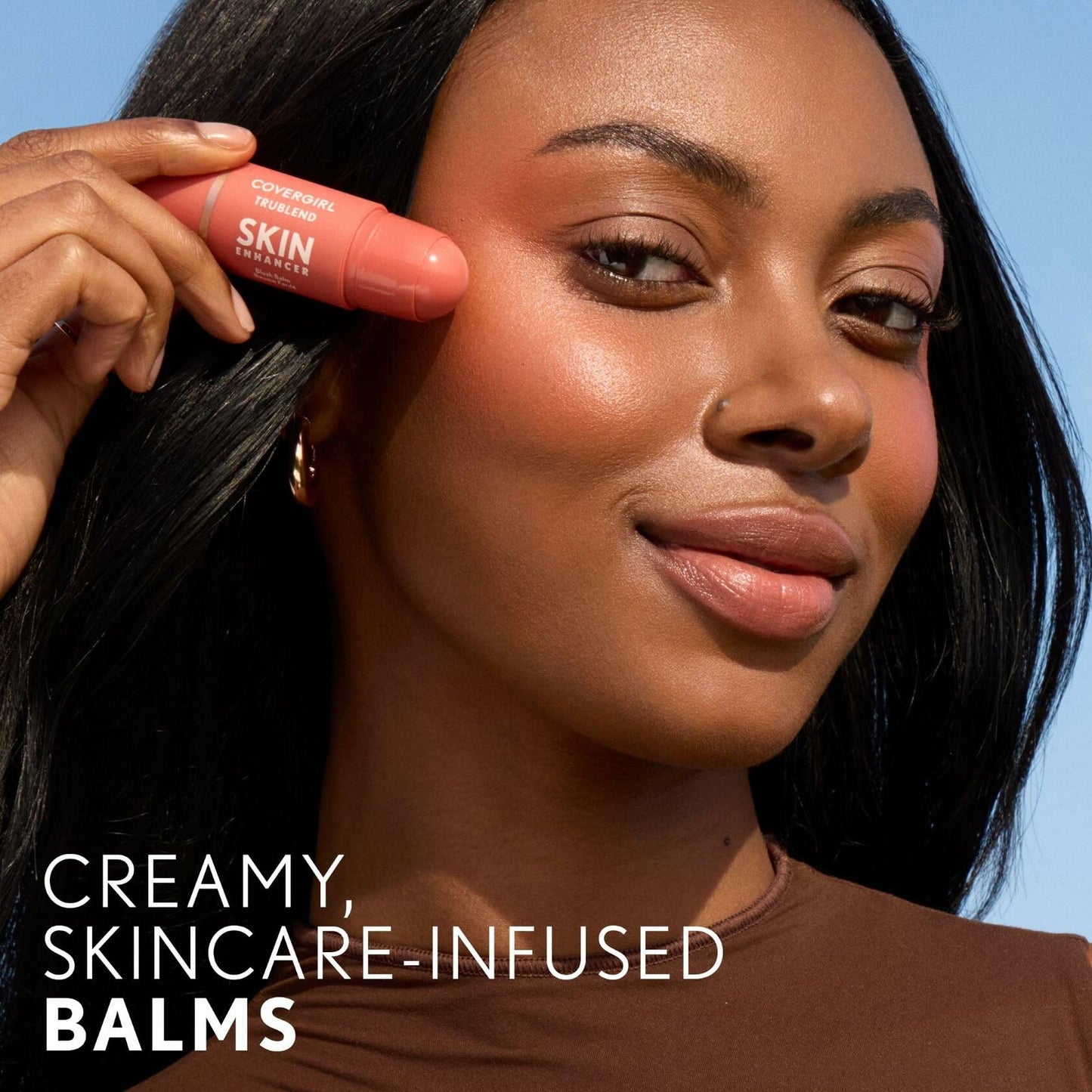 CoverGirl Trublend Skin Enhancer Blush Balm Stick 240 Sweet Violet 0.21oz