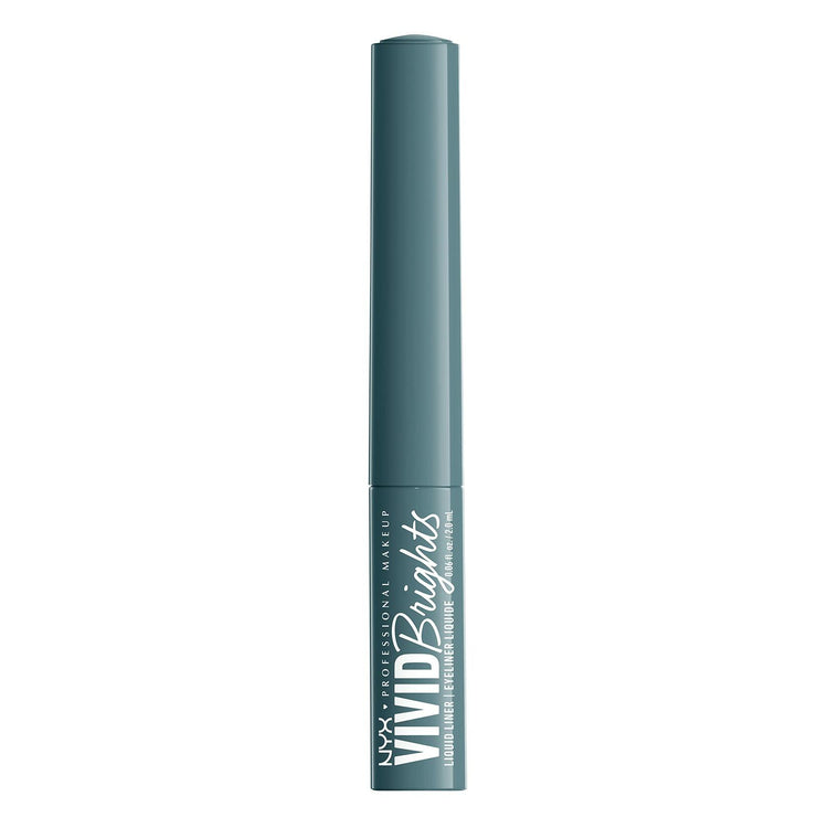 NYX PROFESSIONAL MAKEUP Vivid Brights Liquid Eyeliner Precise Tip Cyan Simp