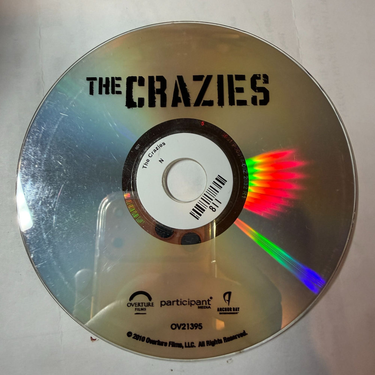 The Crazies 2010 DVD Horror Timothy Olyphant Radha Mitchell Pre-Owned