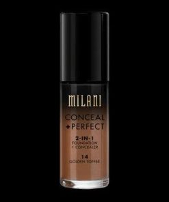Milani Conceal Perfect 2-in-1 Foundation Concealer 1.0 Oz #14 Golden Toffee - Suthern Picker