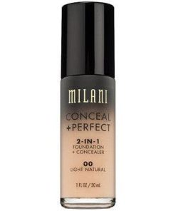 Milani Conceal + Perfect 2-in-1 Foundation + Concealer Liquid Foundation #00 Light Natural - Suthern Picker