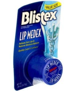 Lip Medex Blistex For Sore Lips Restores Moisture Balance .38oz - Suthern Picker
